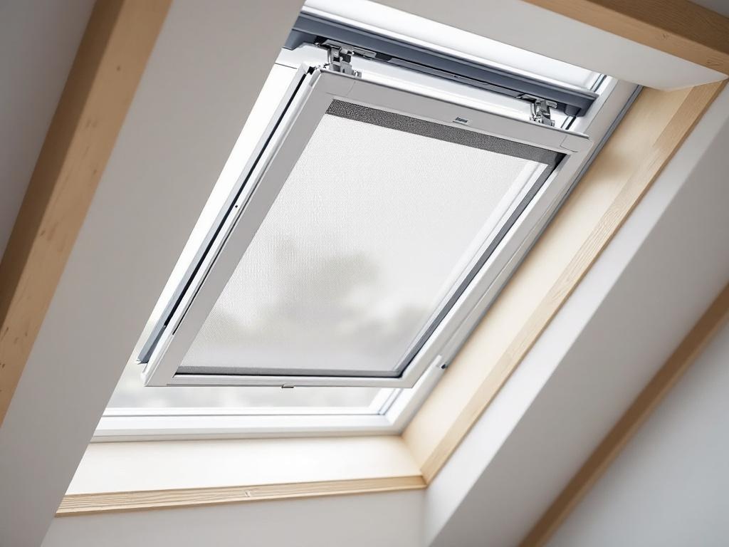 Moskitiera na okno dachowe